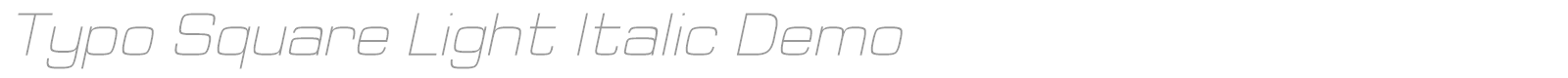 Typo Square font preview